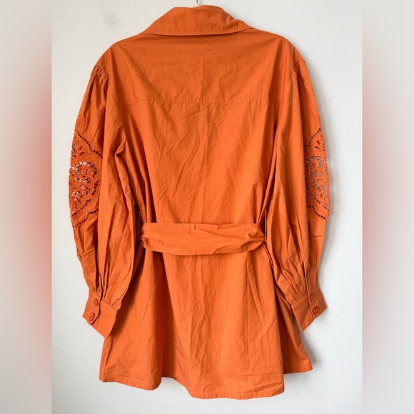 FARM Rio Orange Mini Dress - Picture 10 of 14